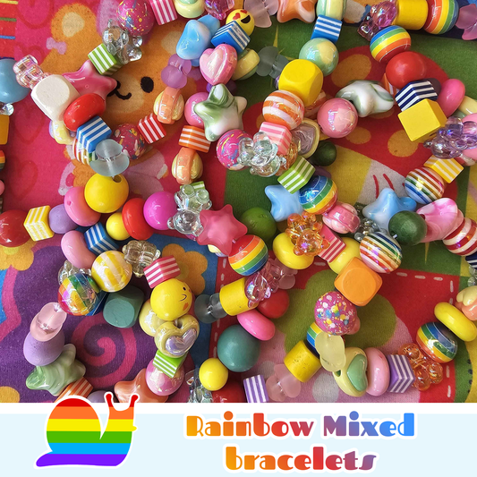 Rainbow Mixed Bracelets (Random)