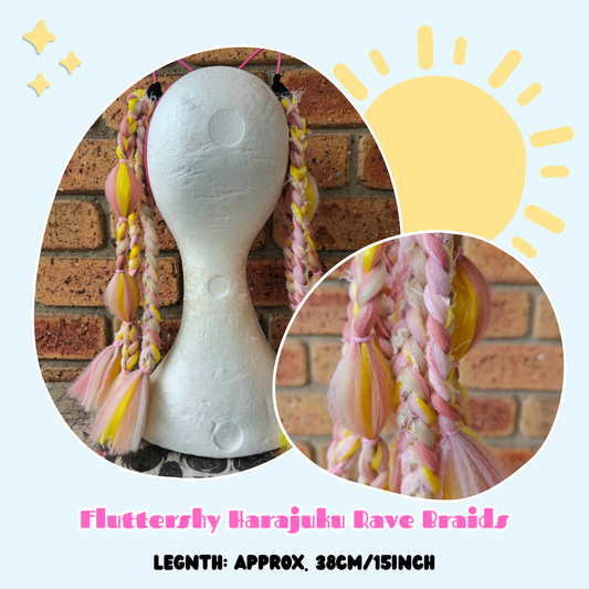 Flutter-Shy Harajuku Rave Braids