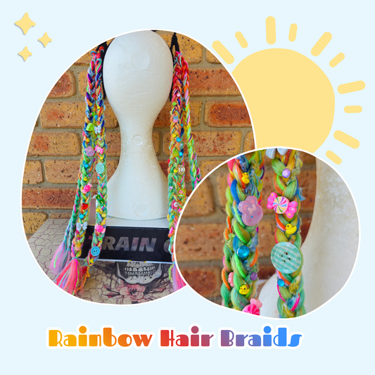 Rainbow Harajuku Rave Braids